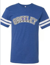 Load image into Gallery viewer, GREELEY Football Jersey Grade Level Printed on Back