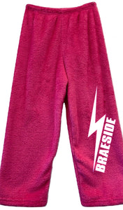 BRAESIDE Hot Pink Cozy Lounge Pants
