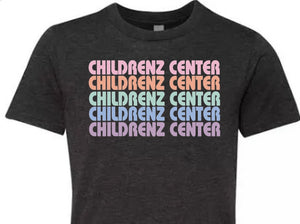 CHILDRENZ CENTER  Pastel Repeat Tee
