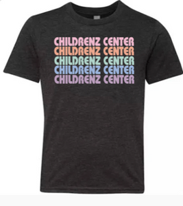CHILDRENZ CENTER  Pastel Repeat Tee