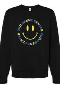 CHILDRENZ CENTER Wordy Smiley Crewneck Sweatshirt