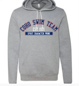 COHO HEATHER GREY HOODIE