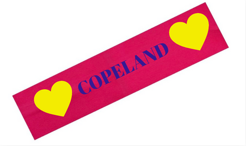 Copeland Hearts Headband
