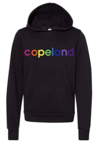 Copeland Rainbow Letters Pullover Hoodie