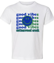 Load image into Gallery viewer, COTTONWOOD Good Vibes Tee