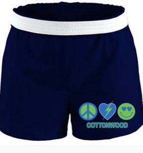 COTTONWOOD Peace Love Happy Fold Over Short