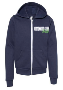 COTTONWOOD Cougars Layered Zip Hoody