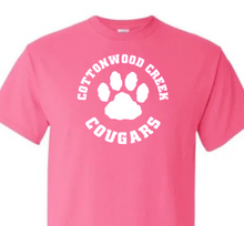 Load image into Gallery viewer, COTTONWOOD Paw Stamp Tee Neon Colors
