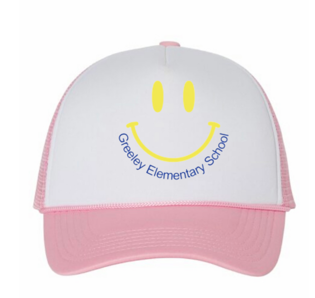 GREELEY Smiley Trucker Hat
