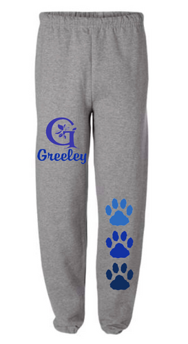GREELEY Logo Paw Print Sweatpants