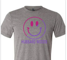Load image into Gallery viewer, HUBBARD WOODS Half and Half Smile Tee