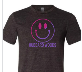 HUBBARD WOODS Half and Half Smile Tee