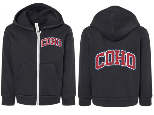 COHO Collegiate Zip Hoody