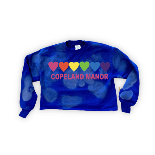 Copeland Bleached Cropped Crew