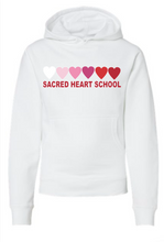 Load image into Gallery viewer, SACRED HEART Multi Hearts Sweatshirt