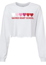 Load image into Gallery viewer, SACRED HEART Multi Hearts Sweatshirt