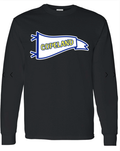 Copeland Blue Pennant Long Sleeve Tee