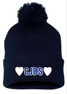 CJDS Heart Winter Hat