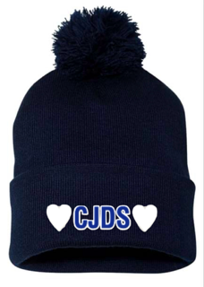 CJDS Heart Winter Hat