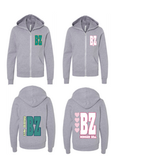 Load image into Gallery viewer, BERNARD ZELL Initial Zip Hoody