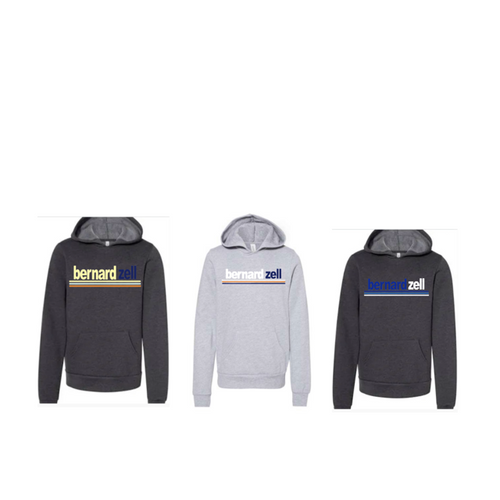 BERNARD ZELL Triple Stripe Hoody