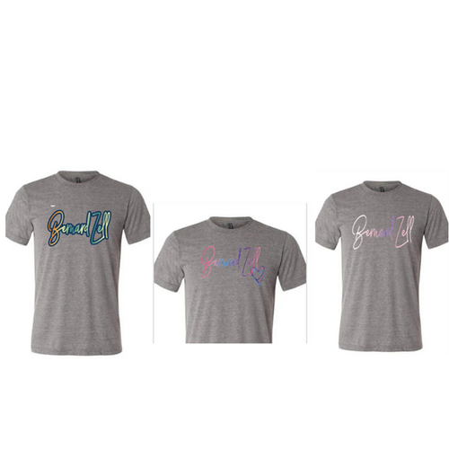 BERNARD ZELL Cursive Tee