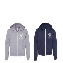 Load image into Gallery viewer, CJDS Logo Zip Hoody
