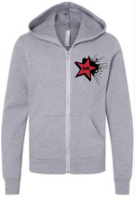 Load image into Gallery viewer, GJK Star Zip Hoody