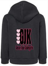 Load image into Gallery viewer, GJK Monogram Zip Hoody