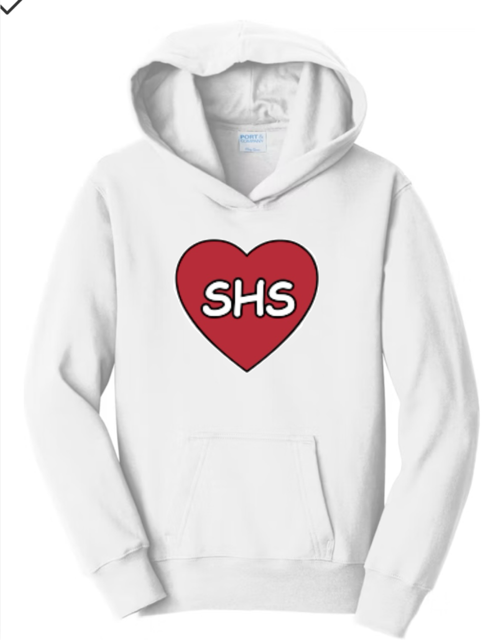 SACRED HEART Mini Heart Hoody