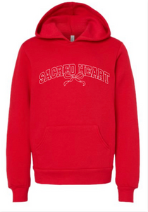 SACRED HEART Bow Hoody