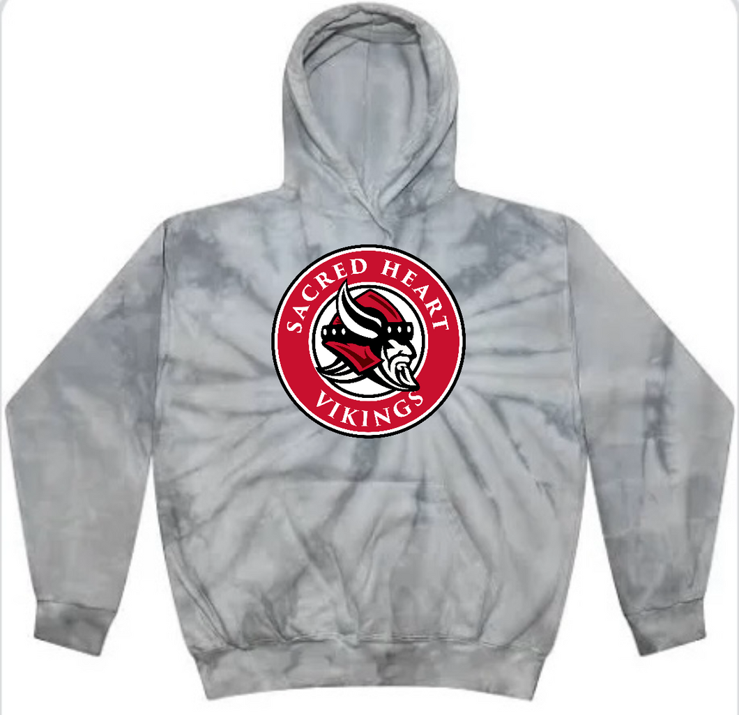 SACRED HEART Tie Dye Hoody