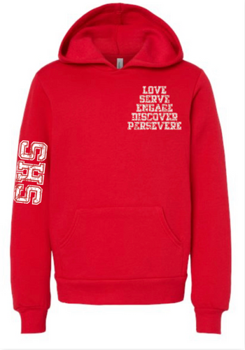 SACRED HEART Core Values Hoody