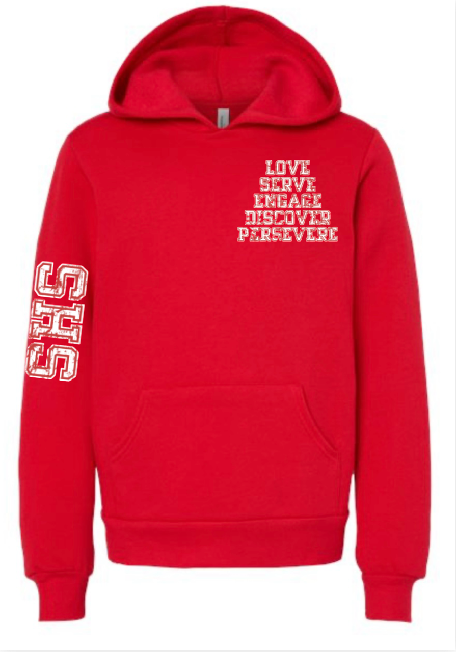 SACRED HEART Core Values Hoody