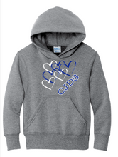 Load image into Gallery viewer, CJDS Hearts Hoody