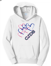 Load image into Gallery viewer, CJDS Hearts Hoody