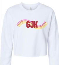 Load image into Gallery viewer, GJK Retro Cropped Crew