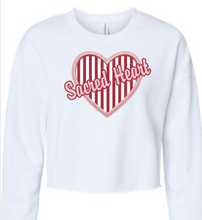 Load image into Gallery viewer, SACRED HEART Heart Sweatshirt