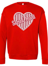 Load image into Gallery viewer, SACRED HEART Heart Sweatshirt