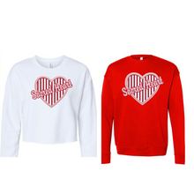 Load image into Gallery viewer, SACRED HEART Heart Sweatshirt