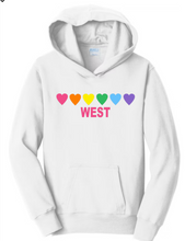 Load image into Gallery viewer, West Hearts Hoody