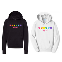 Load image into Gallery viewer, West Hearts Hoody
