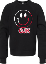 Load image into Gallery viewer, GJK Smiley Crewneck Sweatshirt