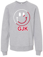 Load image into Gallery viewer, GJK Smiley Crewneck Sweatshirt
