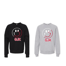 Load image into Gallery viewer, GJK Smiley Crewneck Sweatshirt