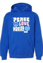 Load image into Gallery viewer, Moriah ECC Peace and Love Hoody