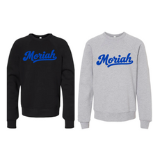 Load image into Gallery viewer, Moriah Varsity Crewneck Sweatshirt