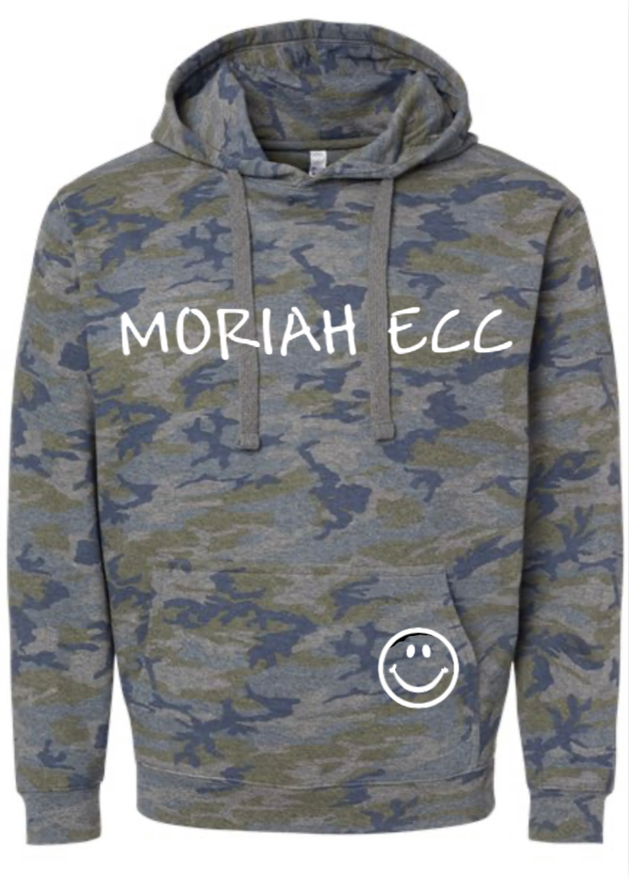 MORIAH Vintage Camo Pullover Hoody