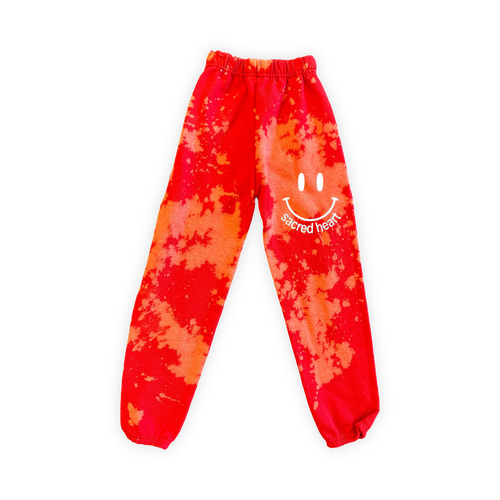 SACRED HEART Bleached Sweatpants