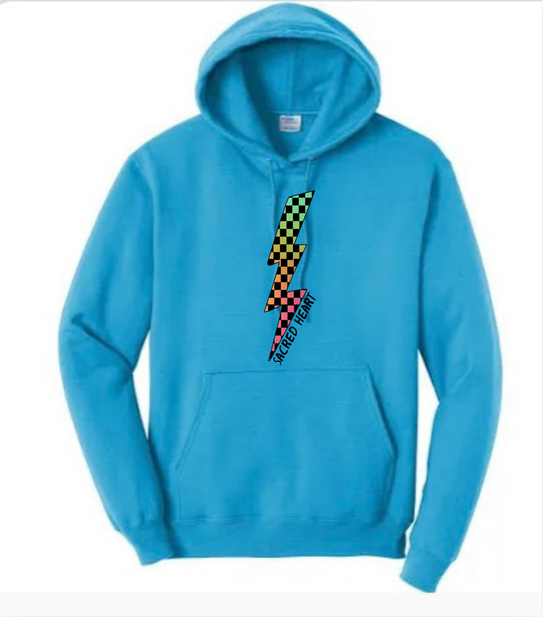 SACRED HEART Bolt Pullover Hoodie
